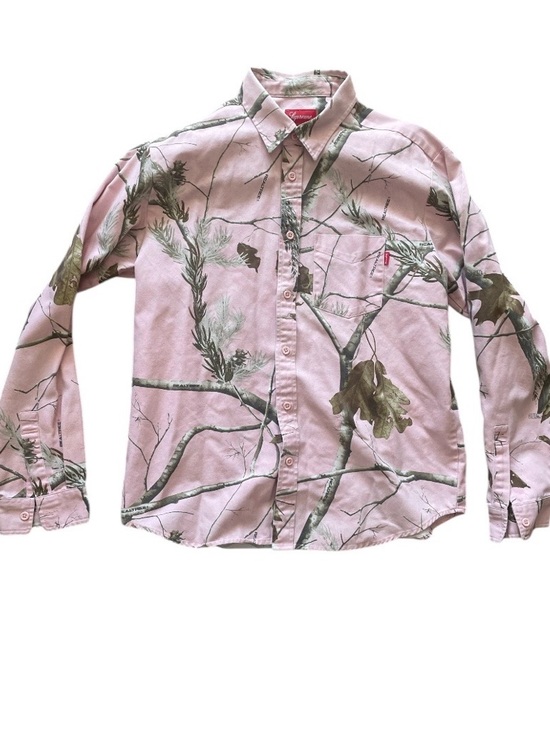 Supreme Other - Supreme Realtree® Pink Camo Flannel Shirt – XL
